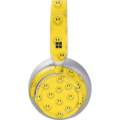 Happy Face Pattern Surface Headphones Skin